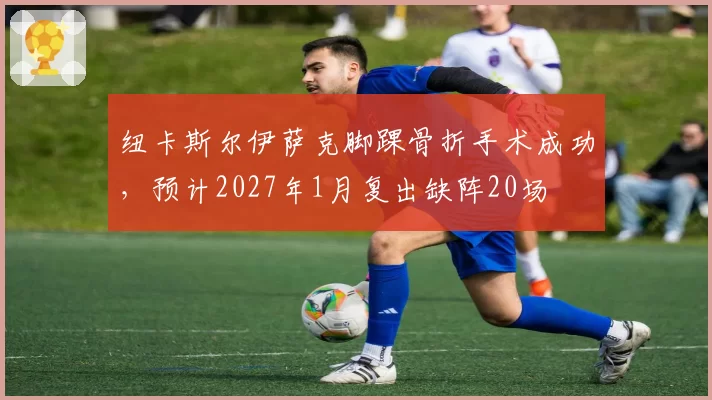 纽卡斯尔伊萨克脚踝骨折手术成功，预计2027年1月复出缺阵20场
